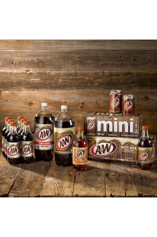 A&W Cream Soda - 12 fl oz cans (Pack of 12) - Whlsome - Drinks & Beverages