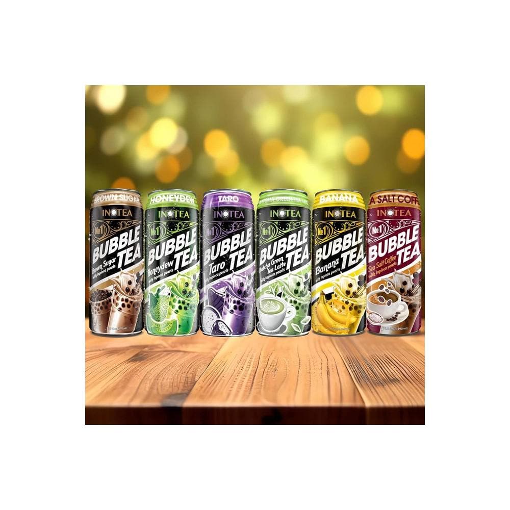 (Pack of 12) INOTEA Bubble Tea - Choose One from 5 Flavors - Whlsome - Tea