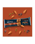 :ratio KETO Friendly Chewy Protein Bars, Chocolate Nut, Gluten Free Snack, 4 ct - Whlsome - Cereal