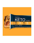 :ratio KETO Friendly Chewy Protein Bars, Peanut Butter Almond, Gluten Free Snack, 4 ct - Whlsome - Nuts & Seed Butter