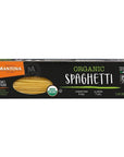 Mantova Italian Organic Pasta Spaghetti(Pack Of 6) (454g per pack)