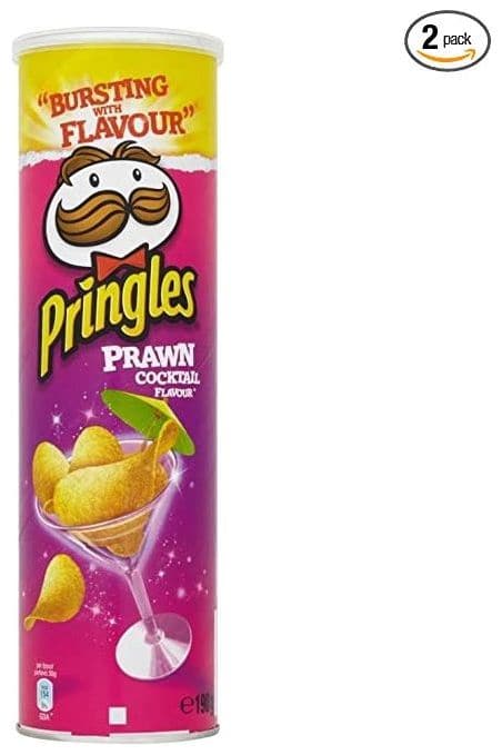 Pringles - Prawn Cocktail (190g) - Pack of 2