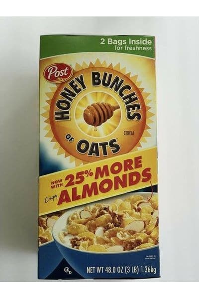 Honey Bunches of Oats Almonds Cereal 1.36kg