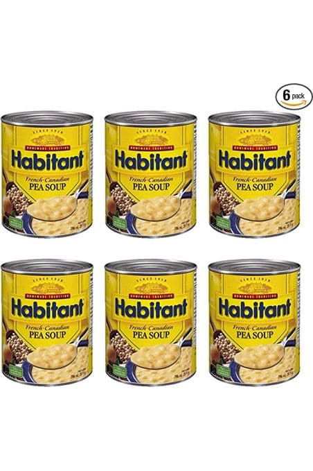 Habitant French Canadian Pea Soup 796ml/28 fl. oz. 6-Pack {Imported from Canada}