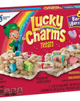 Lucky Charms Marshmallow Treats,8 Cereal Bars  -  Pack of 4 (24g per pack)